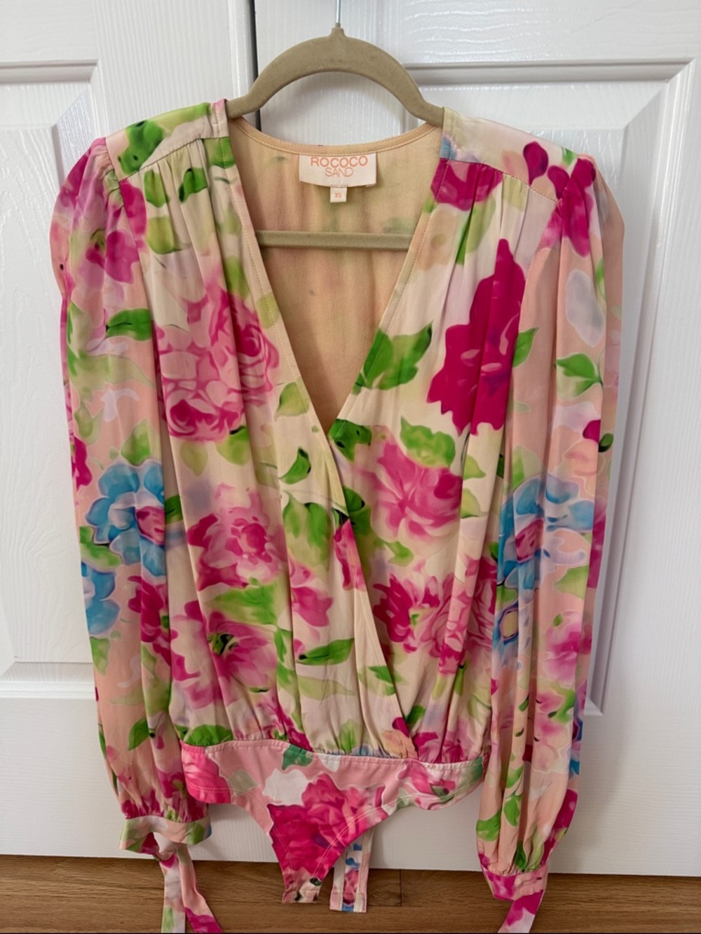 Rococo sand floral body suit
